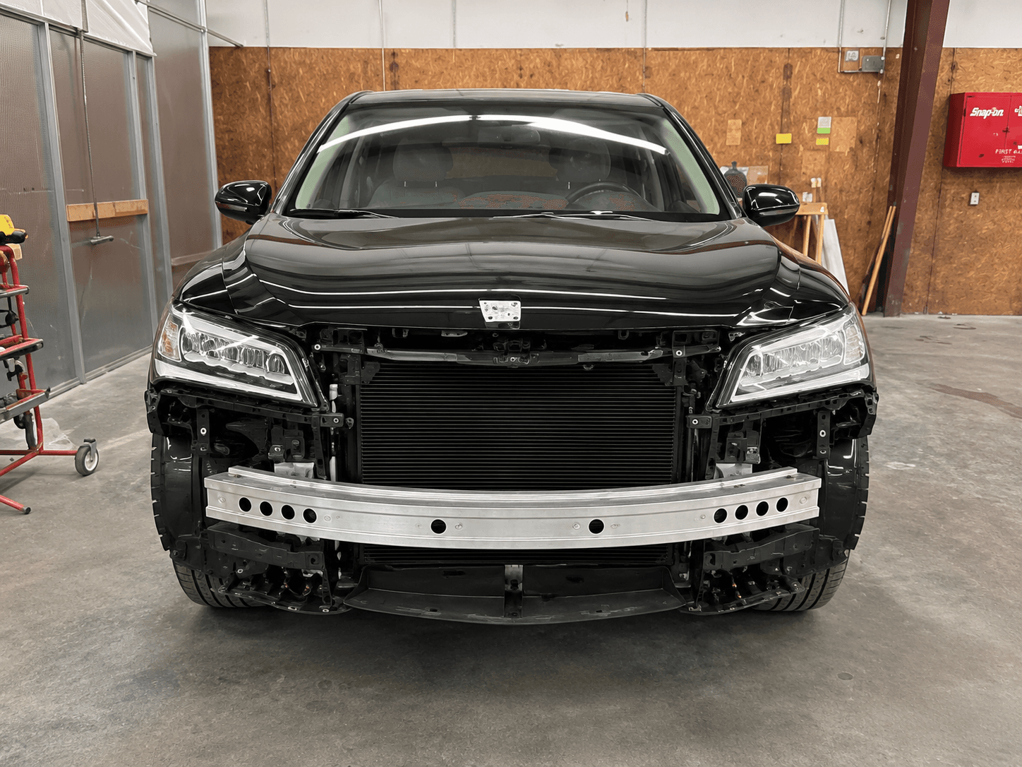 Front end disassembly for collision repair